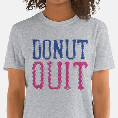 Blurred Donut Quit Unisex T-shirt