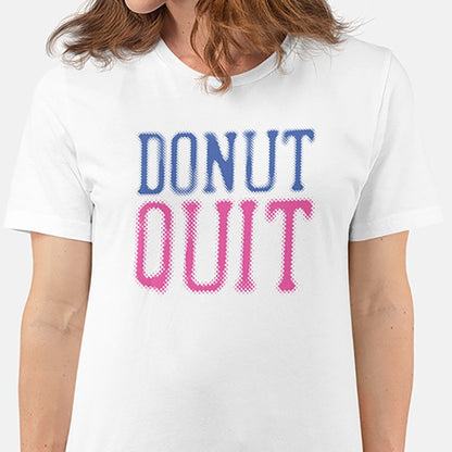 Blurred Donut Quit Unisex T-shirt