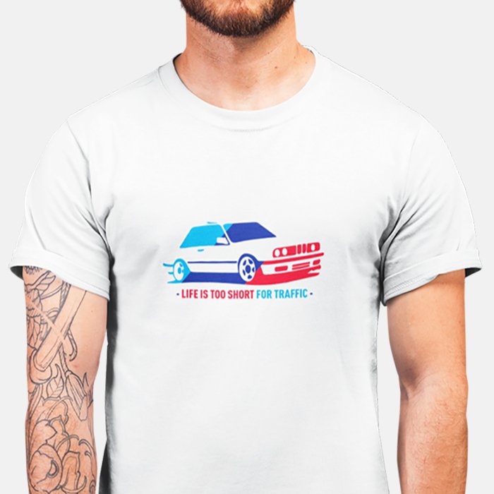 Life is Too Short BMW Unisex T-Shirt