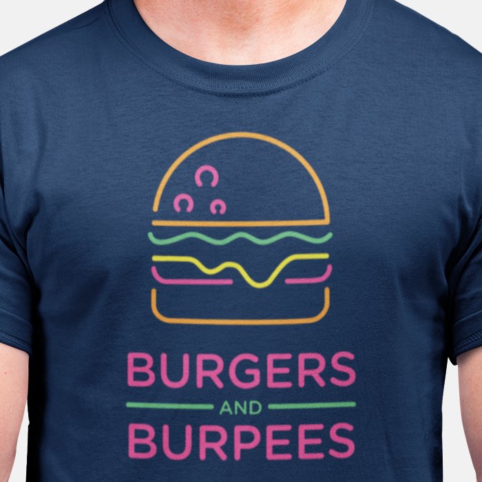 Burgers & Burpees Unisex T-Shirt